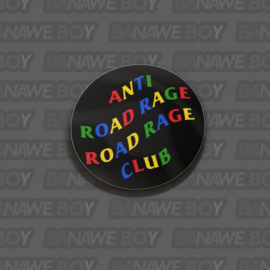 ANTI ROAD RAGE ROAD RAGE CLUB MULTI-COLOR